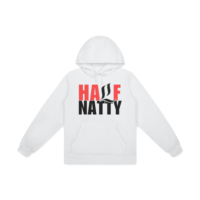 Half Natty Hoodie | WHITE